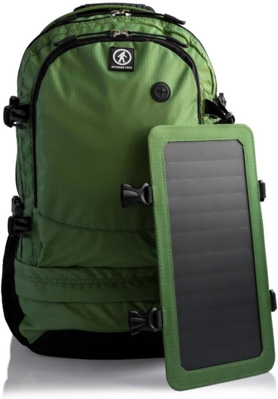 PVC Nylon Solar Panel Backpacks 40L Waterproof 800 Grams Customized