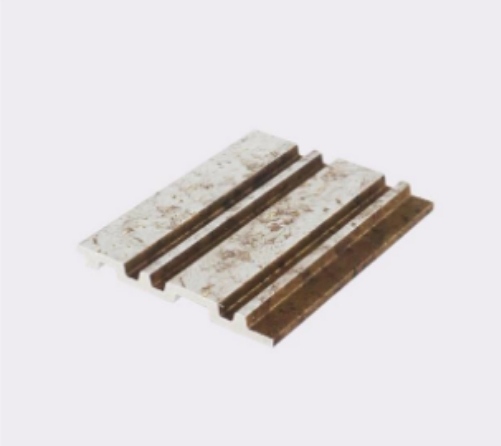 Lightweight Geometric PS Wall Panel Eco-Friendly and Customized Color Acoustic Grille