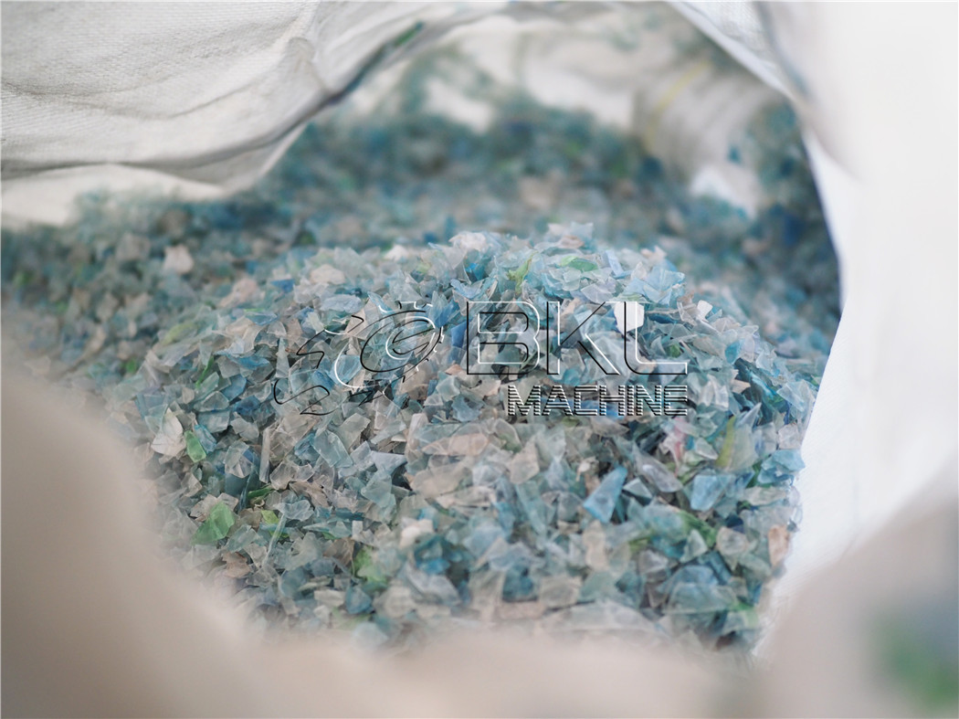 Sorting Pet Flakes Washing Machine 600kg H Pet Bottle Recycling Plant