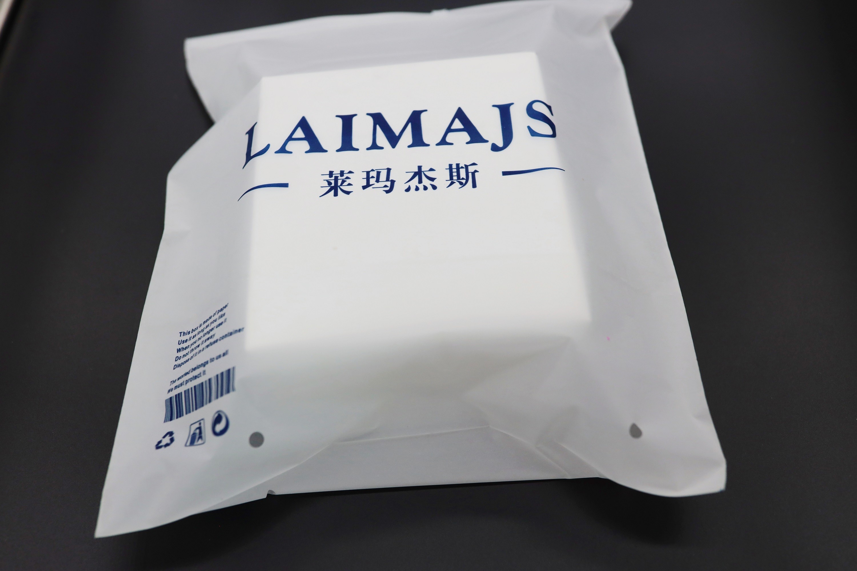 Courier Poly Mailer Bag Custom Transportation Packaging With Handle