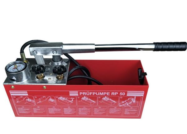 RP-50 Water Pressure 12L 50 Bar Pressure Test Pump Manual Hydraulic for 45ml