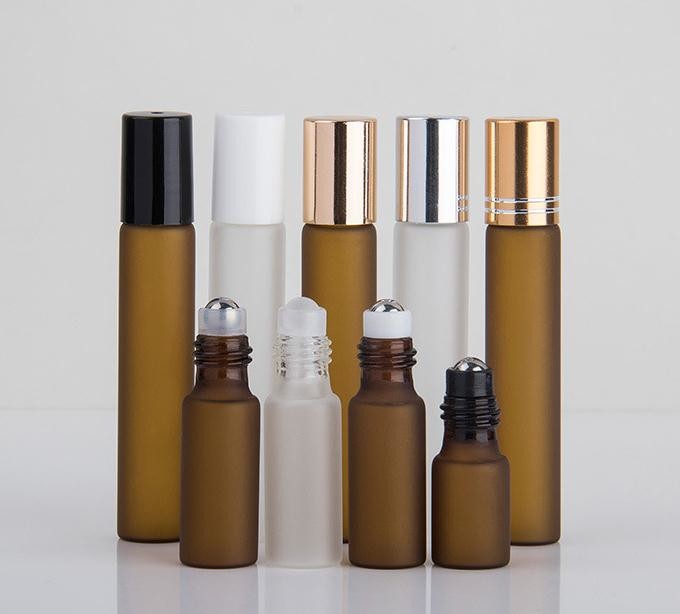 Gradient Essential Oil Roller Bottles Crack Resistant Roll On Bottles 10ml