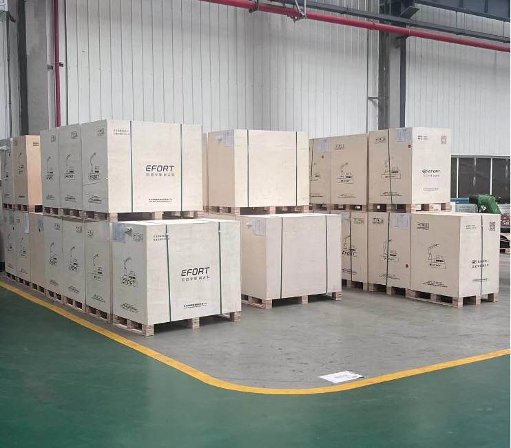 General Industrial Robot In Grinding Polishing Handling Operations Palletizing For Warehousing Food Beverage ER70-2100
