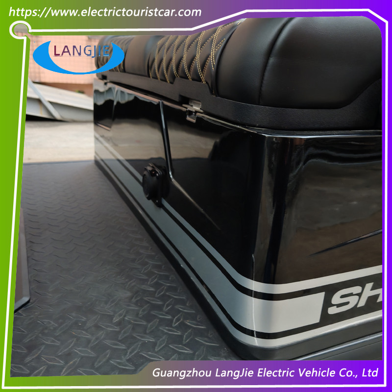 AC 2 Seater Electric Car 48 Volt Club Car Park Services Food Golf Cart For Hotel