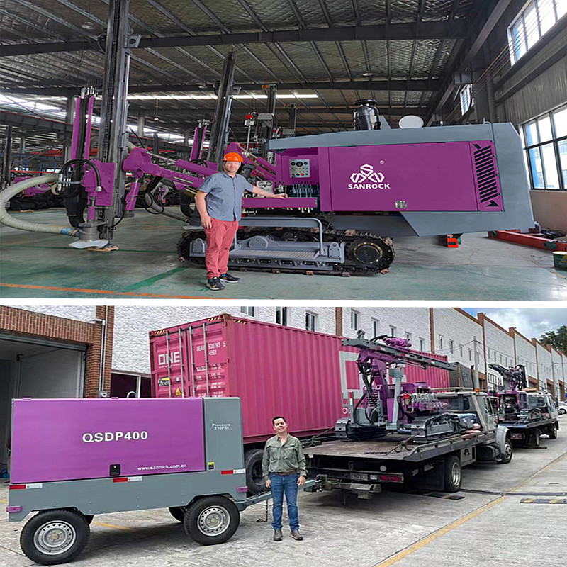 Pile Driving Rig Portable Solar Piling Machinery Hydraulic Diesel Pile Driver Machine