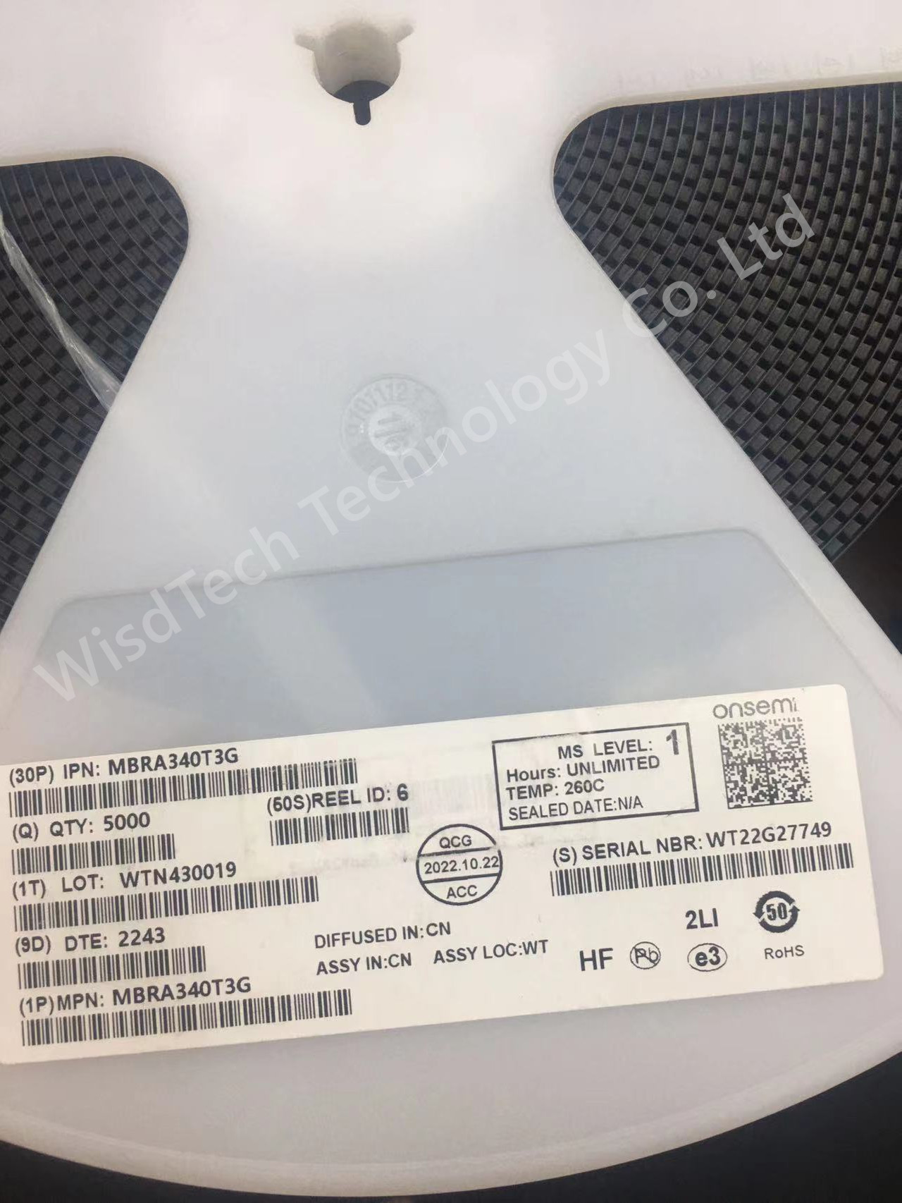 MBRA340T3G Schottky Diodes Rectifiers 3A 40V Surface Mount SMA