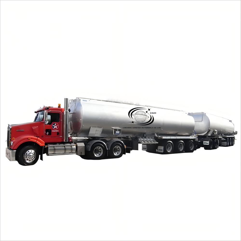 CIMC Super B- Semi-Trailer Fuel Tank Made of Steel