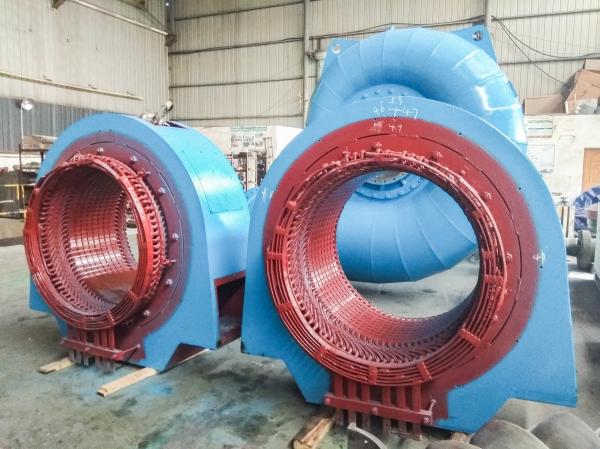 220V-690V Water Turbine Generator with Brushless Excitation Mode 200kw-20mw