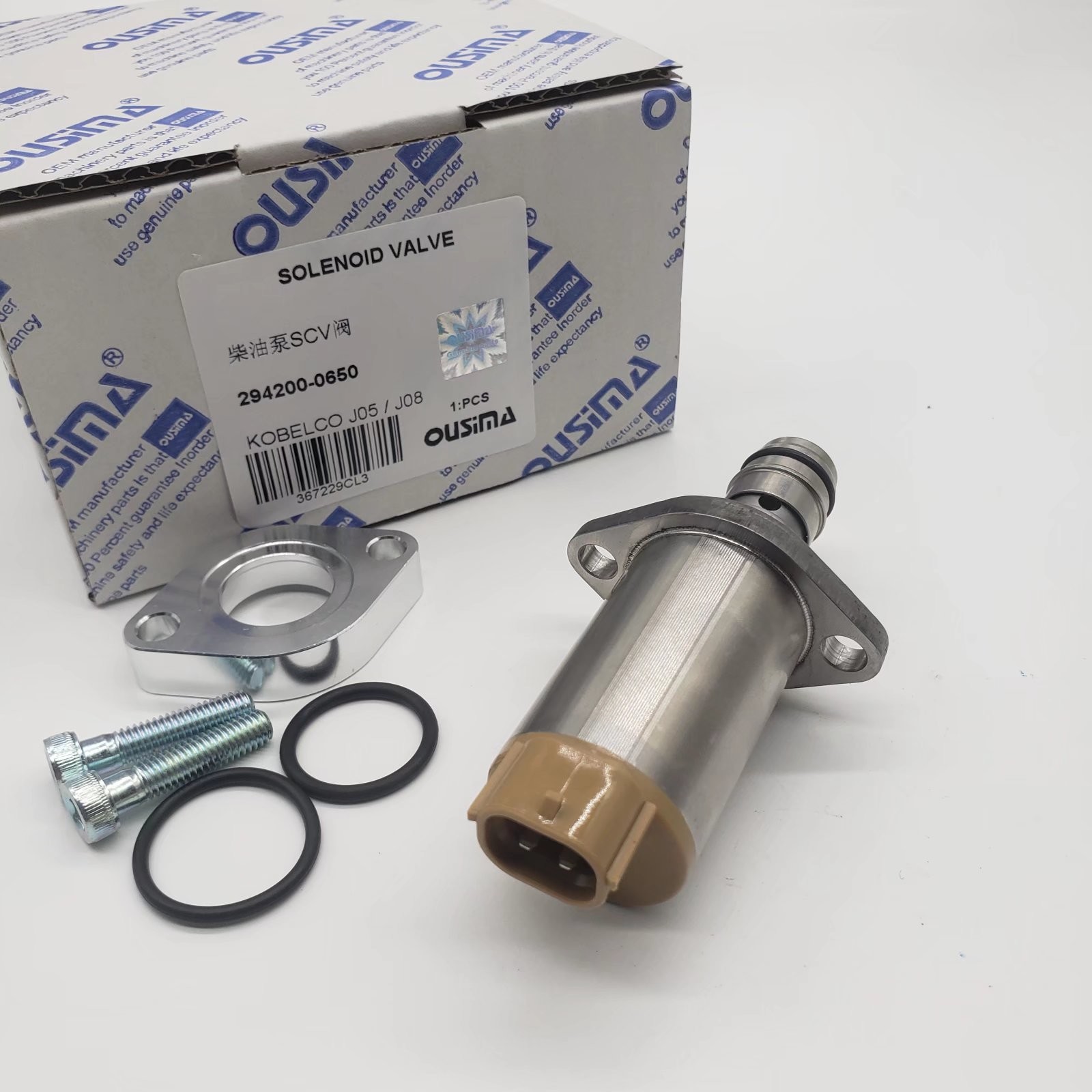 294200-0650 Engine Fuel Suction Control SCV Valve For Kobelco J05 J08