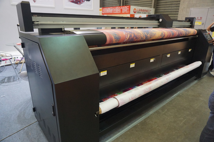 2.3m Digital Textile Printing Machine / Muticolor Dye Sublimation Textile Printer