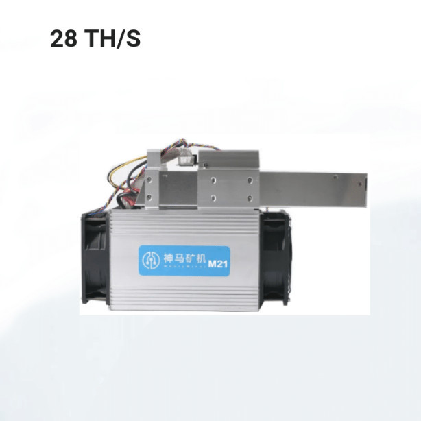 BCH BTC Miner Machine Whatsminer M21 28t 1.68kw 80db Ethernet 7150g