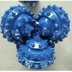 447 IADC Code 8-1/2" Tungsten Carbide Tricone Drill Bit For Hard Soils Blue