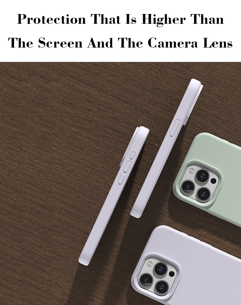 Multi Colors Shockproof Real Silicone Phone Cases Slim And Lightweight
