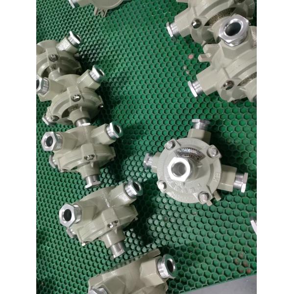 Quality Customizable IP65 Ex Proof Electrical Junction Box Aluminum Shell Cable Entry G1/2" G3/4" G1" G1 1/4 G1 1/2" G2" for sale