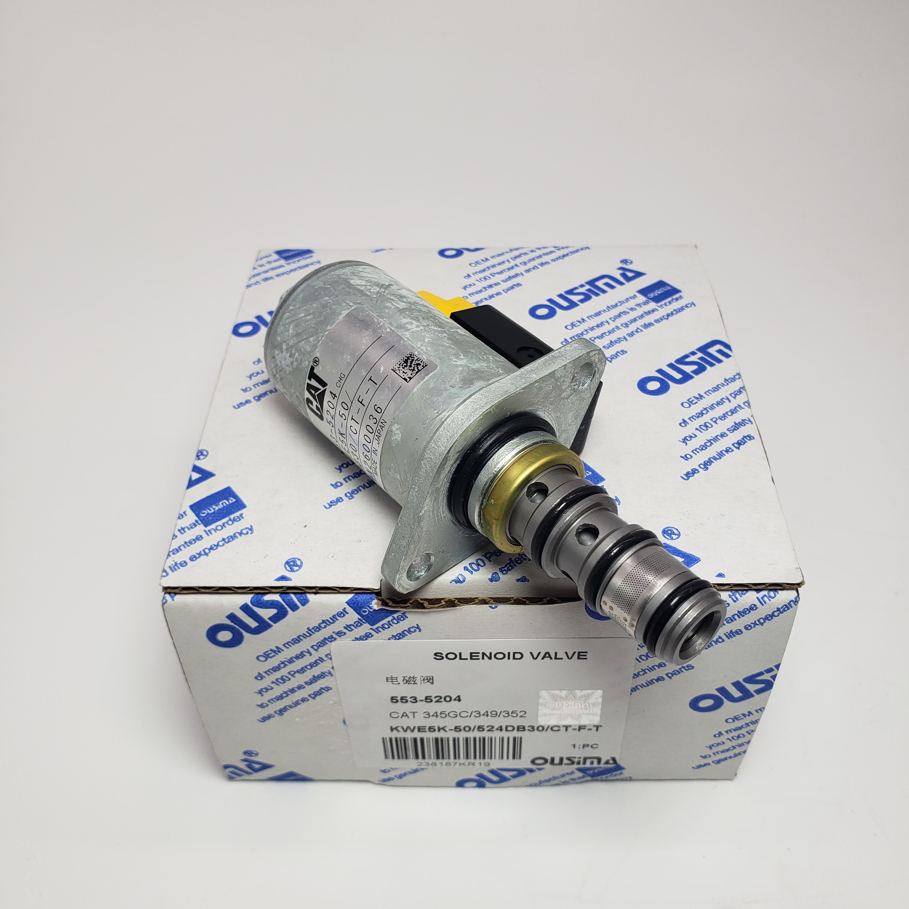 553-5204 5535204 Solenoid Valve For E345GC E395 E385