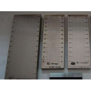 Chemical Industry Precision Fineness Gauge Hegman Grind Test Measuring Particle