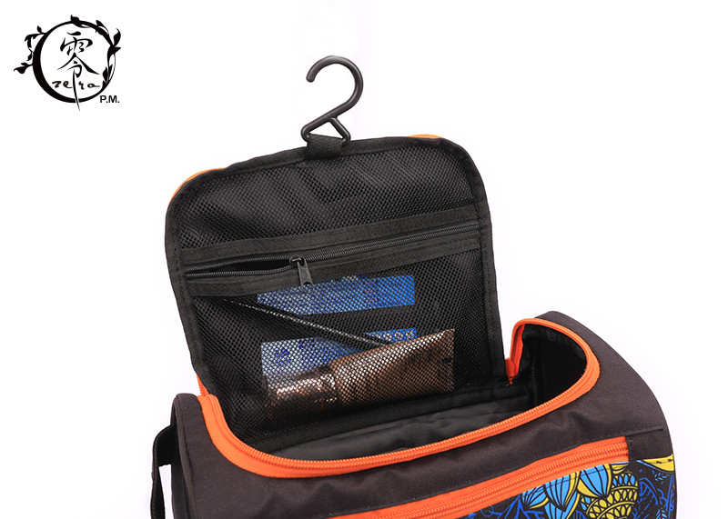 Multifunctional Toiletry Portable Makeup Bag Cosmetic Pouch Polyester Waterproof Travel Hanging