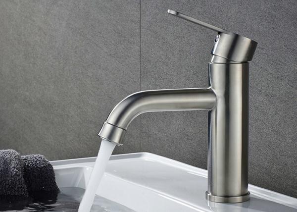 Durable ROVATE Waterfall Bathroom Faucet , Bathroom Sink Taps Under Counter