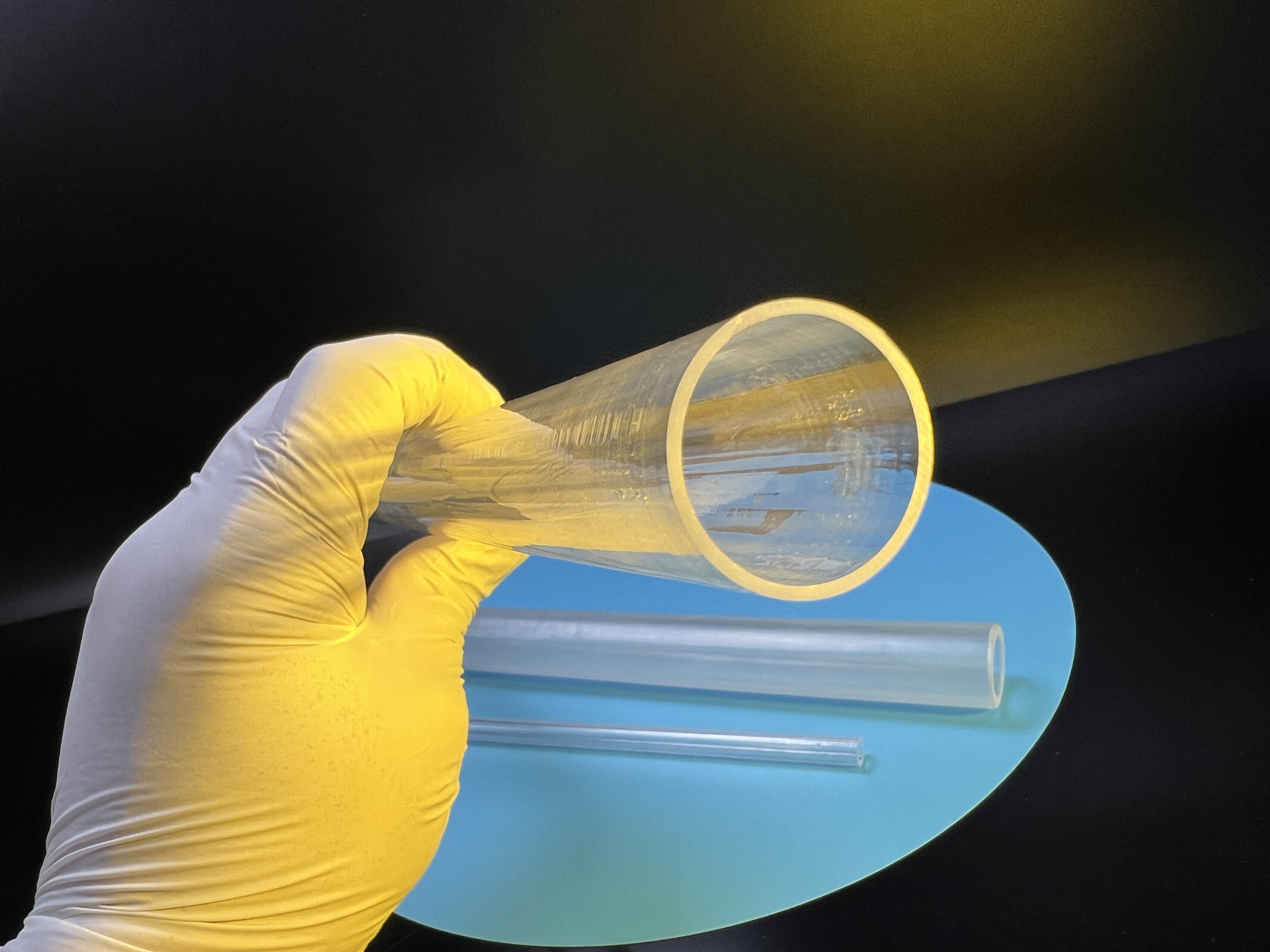 Al2O3 Monocrystalline Sapphire Glass Pipe Transparent Thermocouple Protection Tubes