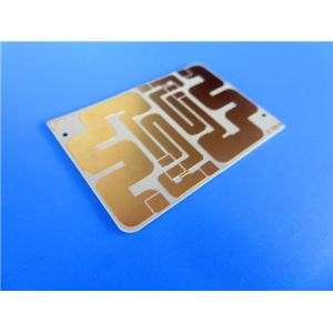  2 Layer PCB Built On TC600 Laminate 60mil Immersion Gold Finish Manufactures