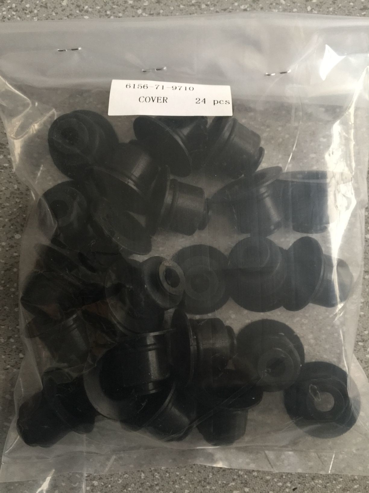 part No. : 6156-71-9710 Cover , Fuel Piping use for komatsu excavator pc450-7