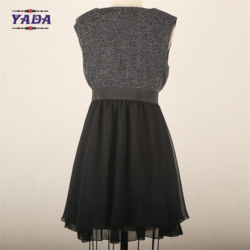 New model frocks black tutu summer t-shirt mini high quality dress plus size women clothing made in China