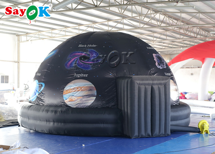 Portable Mobile Planetarium Dome Tent / Inflatable Projection Tent For Education
