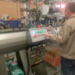 Anti Flammable 4 Layer PE Pipe Extrusion Line 25m/Min