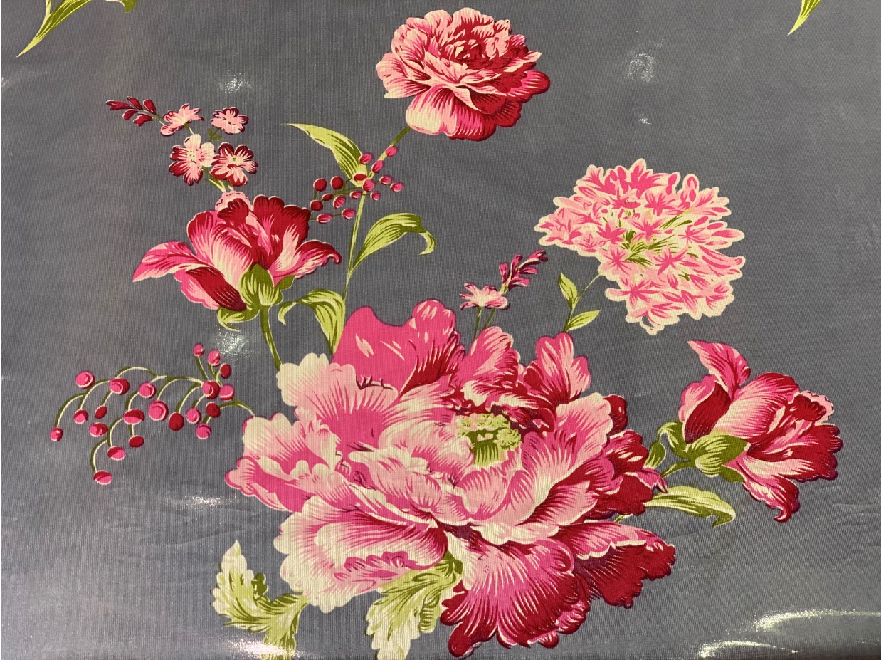 2.3m Wide 100gsm Polyester Tricot Fabric Flower Printing For Mattress Cover