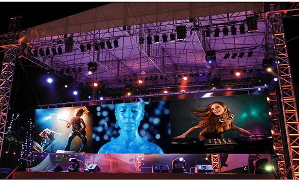 p4.81 led screen rental