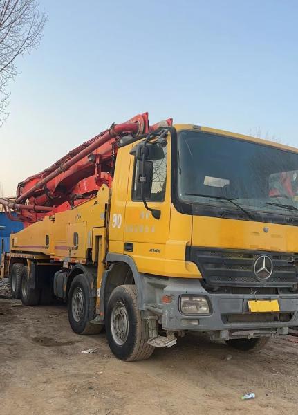 2006 46m Pm Concrete Pump on Bm Truck Concrete Boom Pump with 2.6mm Vibrating