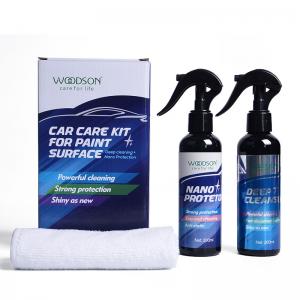  Multipurpose Car Wax Spray Polish Paint Cleaner Car Care Kit For Paint Surface Manufactures