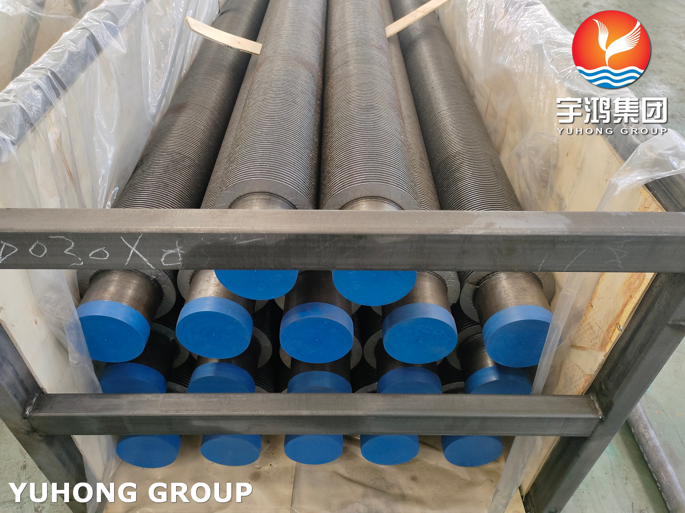 CS HFW Fin Tube ASME SA106 Gr.B HVAC System Heat Transfer Efficiency