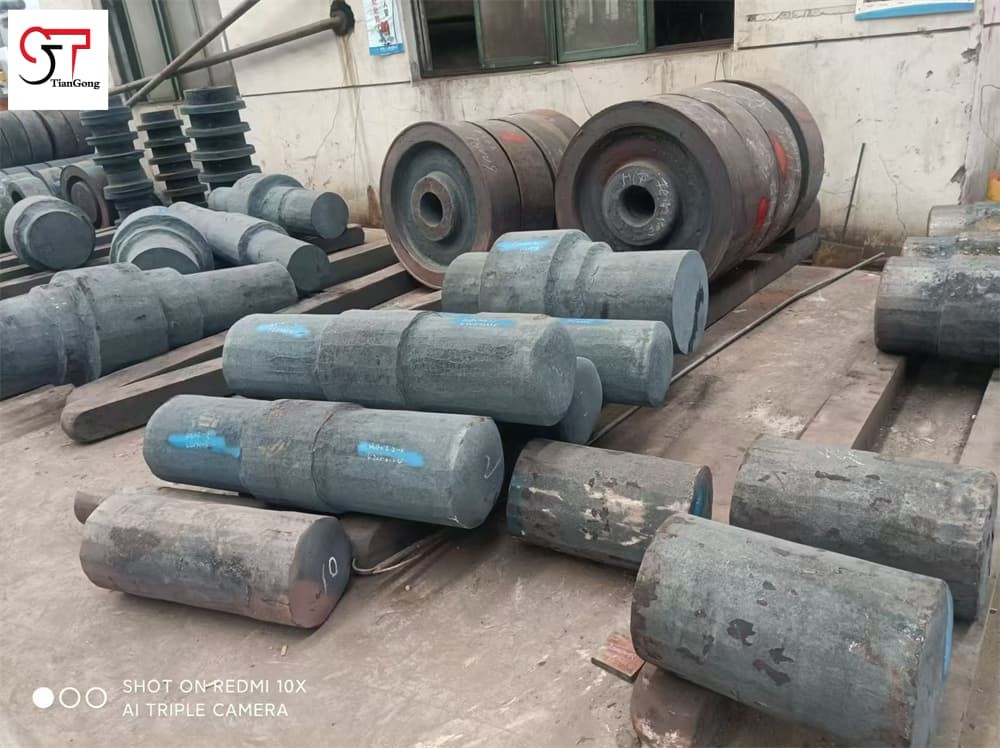 High Density Steel Forging Blank Custom Carbon Steel Blank Gear Shaft Forging