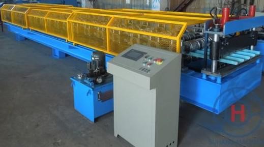 Roof Panel Full Hard Metal Forming Machine IBR Corrugated Roll Forming Machine