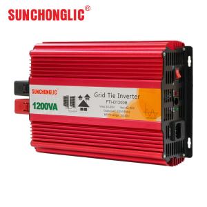  50Hz 260VAC 1200va 2kw Grid Tie Inverter LCD Display Grid Tied Pv Inverter Manufactures