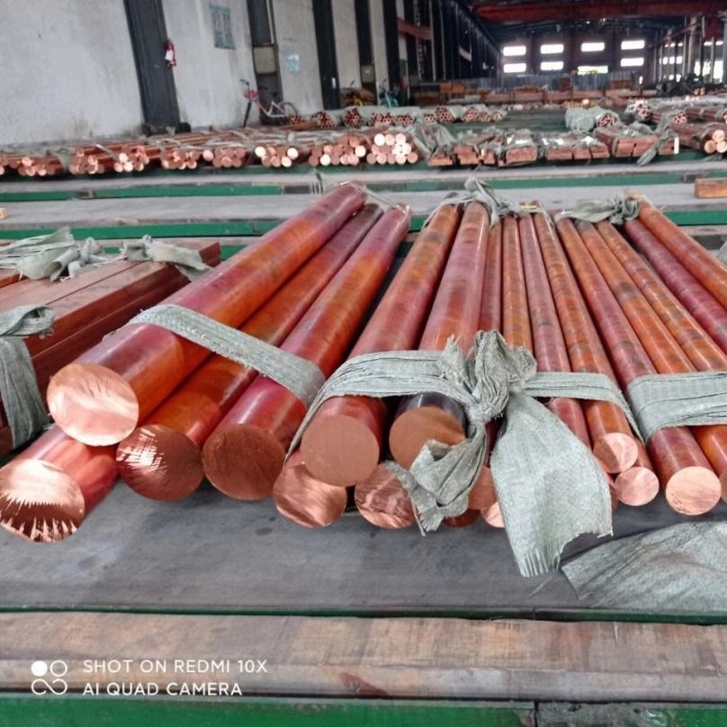CU EPT Copper Round Bar 99.99% Pure Custom C110
