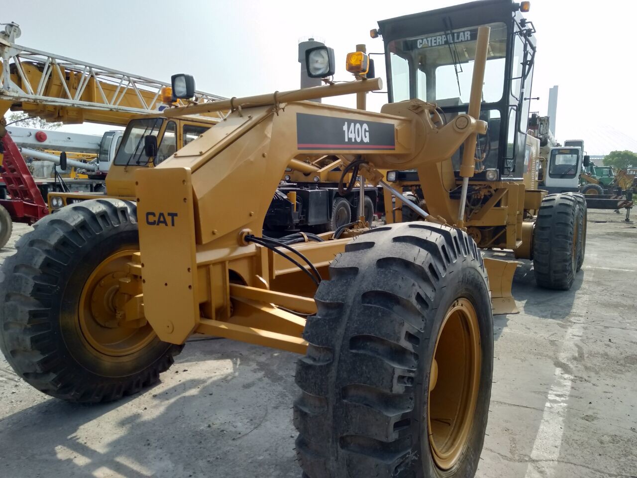 Used 140H 140G 14G 140K GD511 Construction Motor Grader For Sale, Secondhand Grader