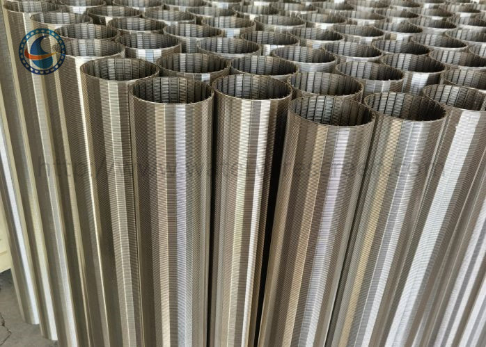 Stainless Corrosion Resistance Wire Wrapped Screen 25mm Diameter