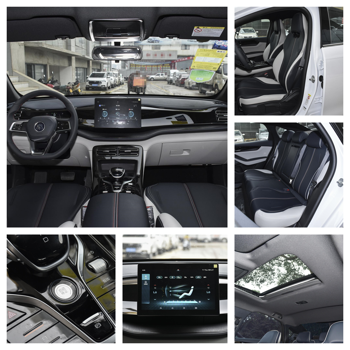 400km 500km 600km BYD QIN PLUS Blue-White Full Trim 5 Seater Sedan Electric Car 150km Speed Energy Vehicles 2023 Top Sale