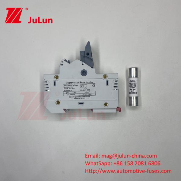 Solar Photovoltaic Fuse Holder With Fuse Price14x51MM RT18X-63 RO16 Indicator