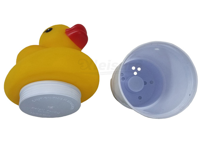 Duck Chlorine Floater , Collapsible Floating Chlorine Dispenser Release Adjustable For Hot Tub