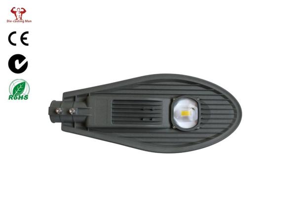 Heat Resistance Black IP 65 External LED Street Light Fixtures AC85 - 265v