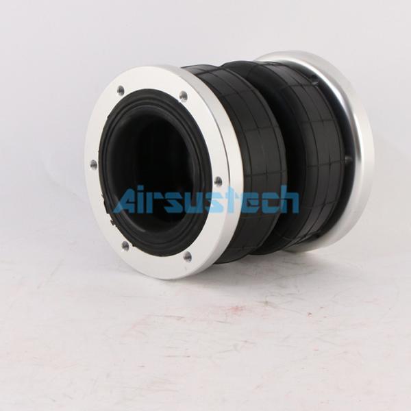 Flange Modified Suspension Air Springs Universal Double Pneumatic Bag Shock