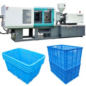 China 275g/s Injection Rate Auto Injection Molding Machine with Automatic Mold Height Adjustment and Heating System on sale