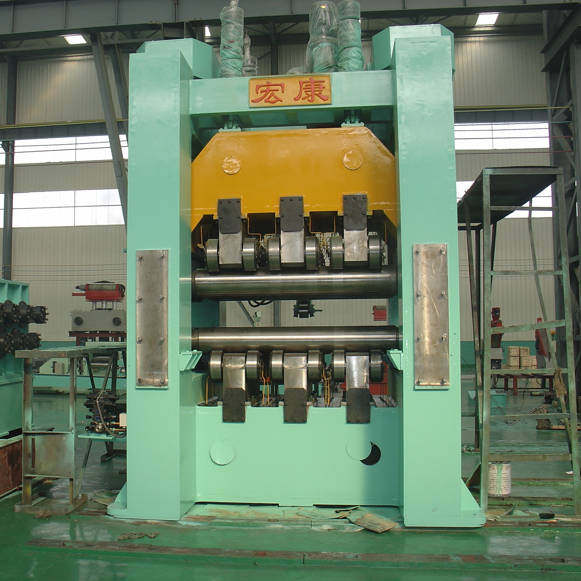 Automobile Manufacturing Steel Coil Leveling Rewind Machine for Metal Sheets or Coils
