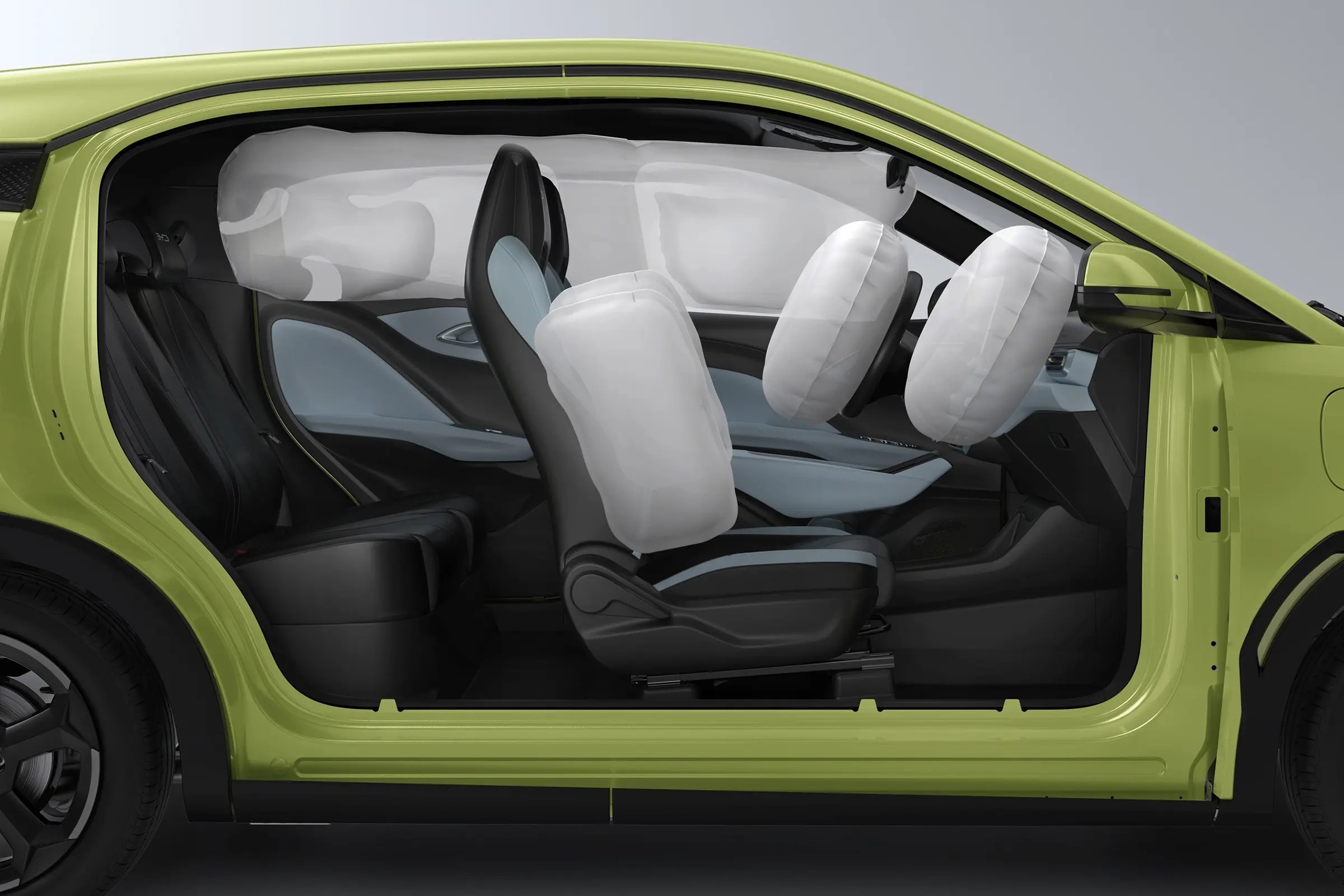 Left Drive Small BYD Seagull Electric Car 130km/H Maximum Speed Smooth Lines