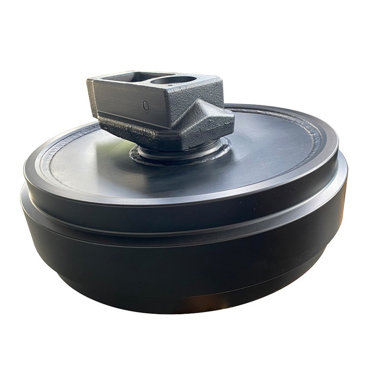 40Mn/SCMn3A Adjuster Bulldozer Idler Undercarriage Parts For Excavator