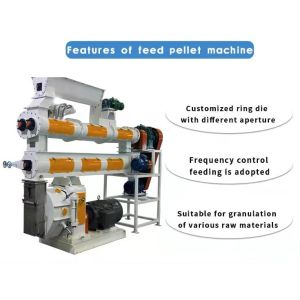 Customized Sheep Animal Feed Pelleting Machine 2mm To 8mm