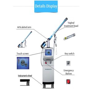 China beauty supply 0.1-0.2mm dot interval 1-100ms pulse duration fractional